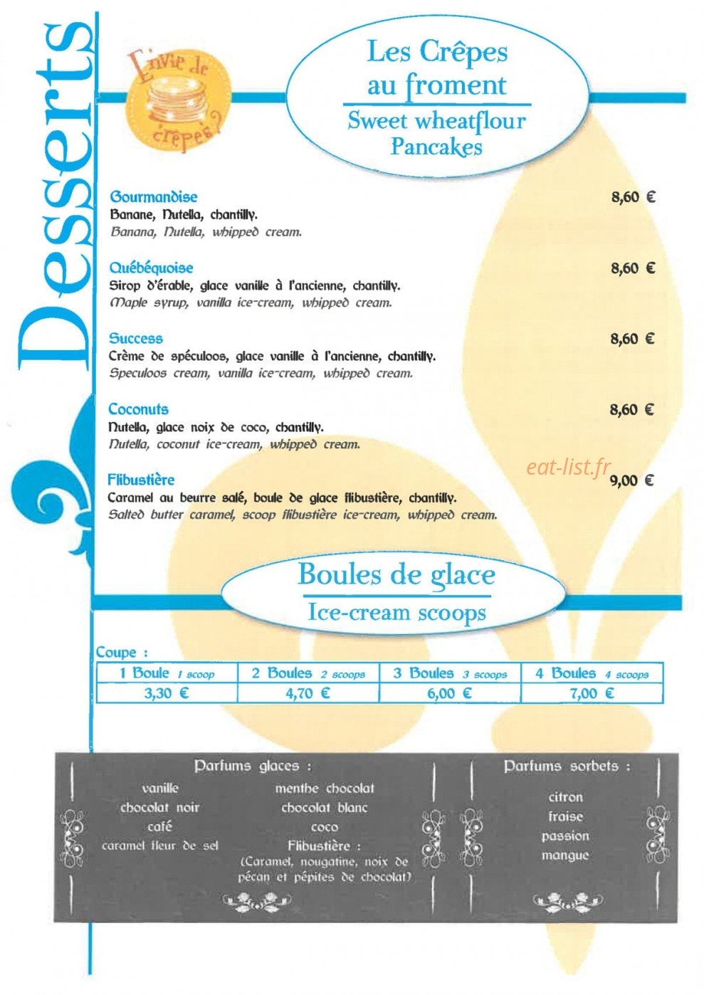 Le Lys d'Or — carte page 14