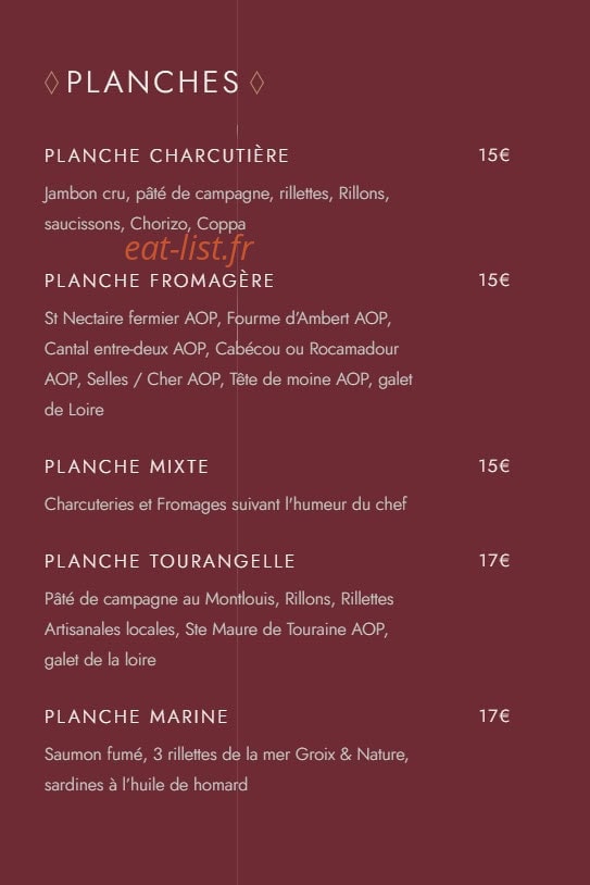 Le Triptyque — carte page 2