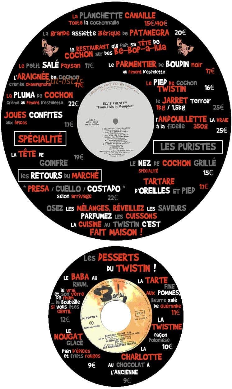 Le Twistin — carte page 1