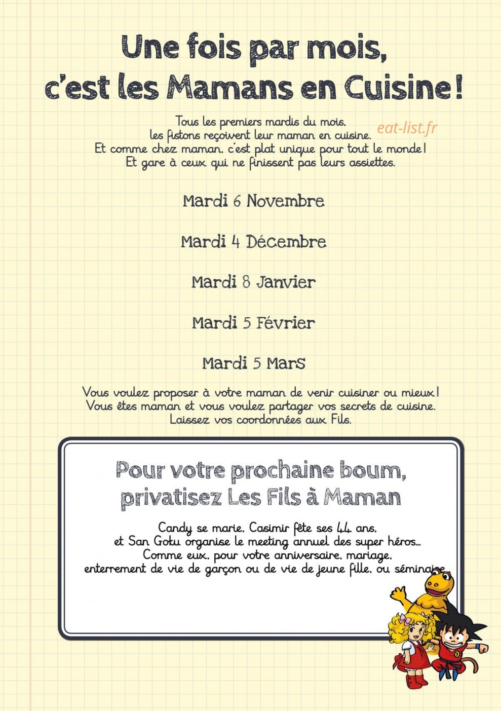 Les Fils A Maman A Tours Carte Menu Et Photos