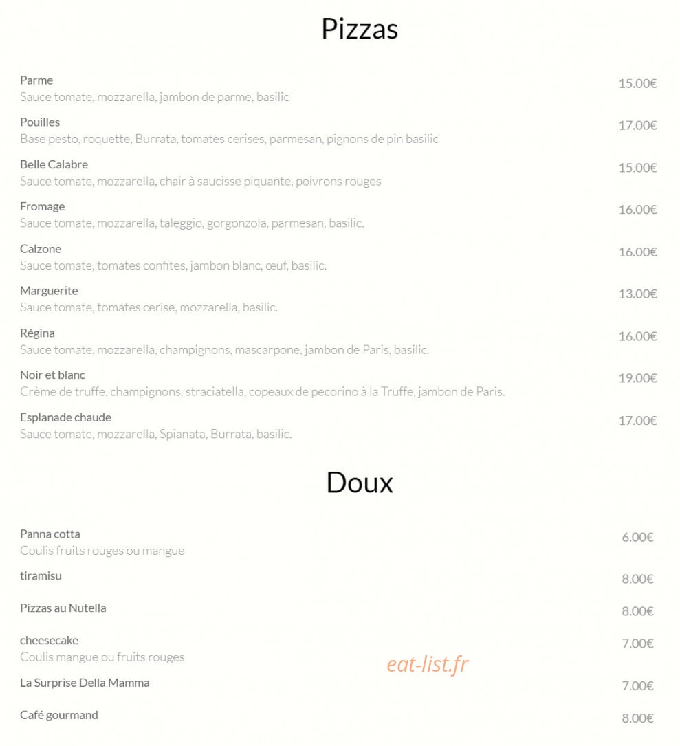 Mamma Mia — carte page 3