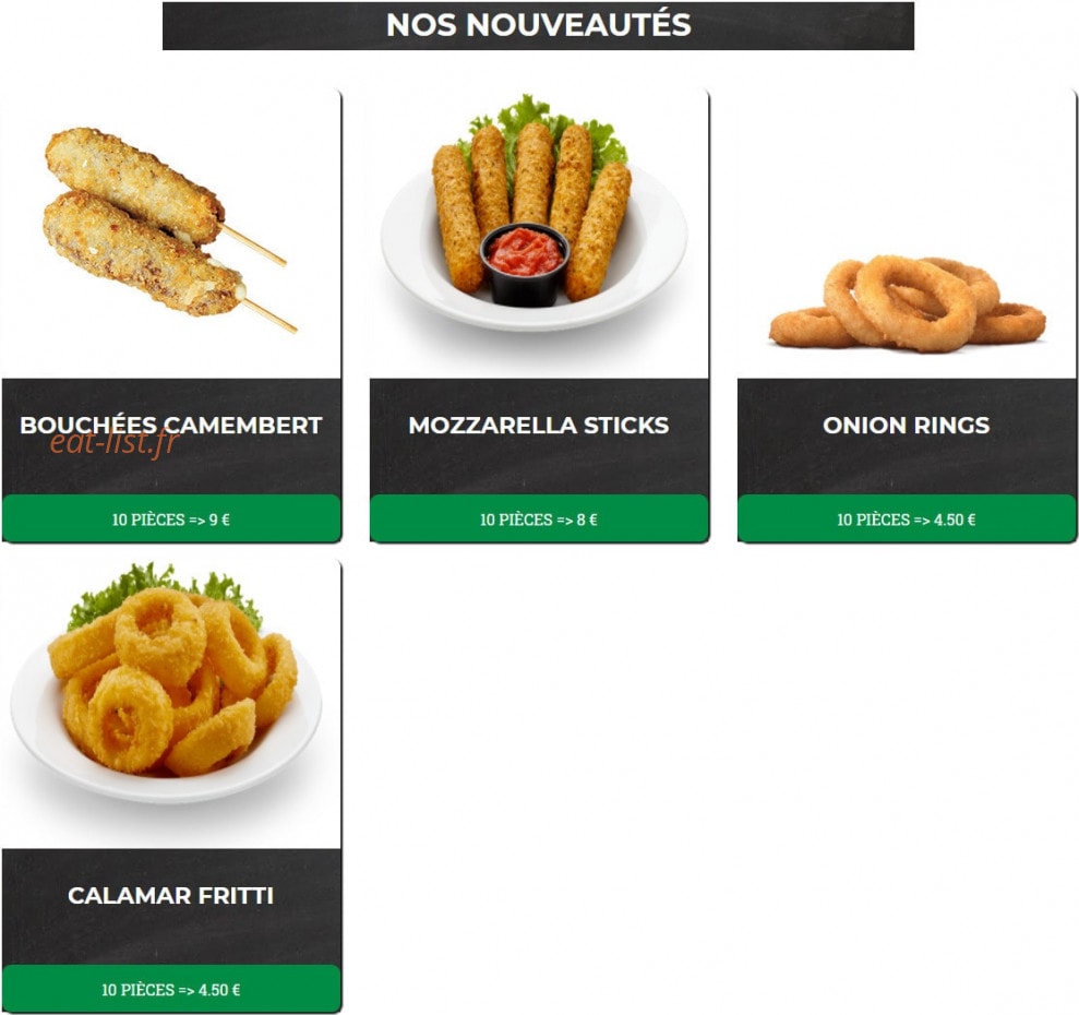 Milano Pizza — carte page 8