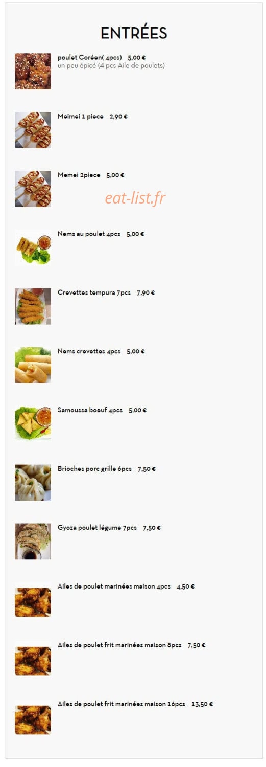 Nihao — carte page 1