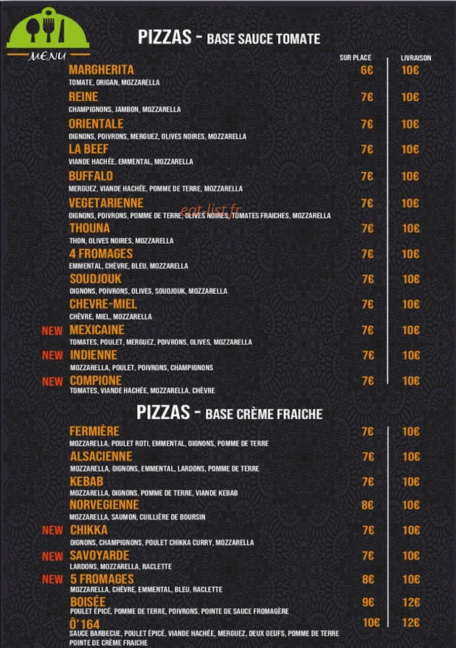 O' 164 — carte page 1
