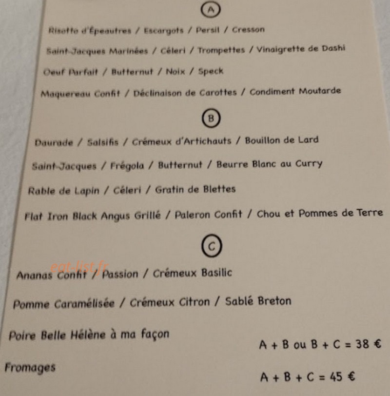 O&a — carte page 1