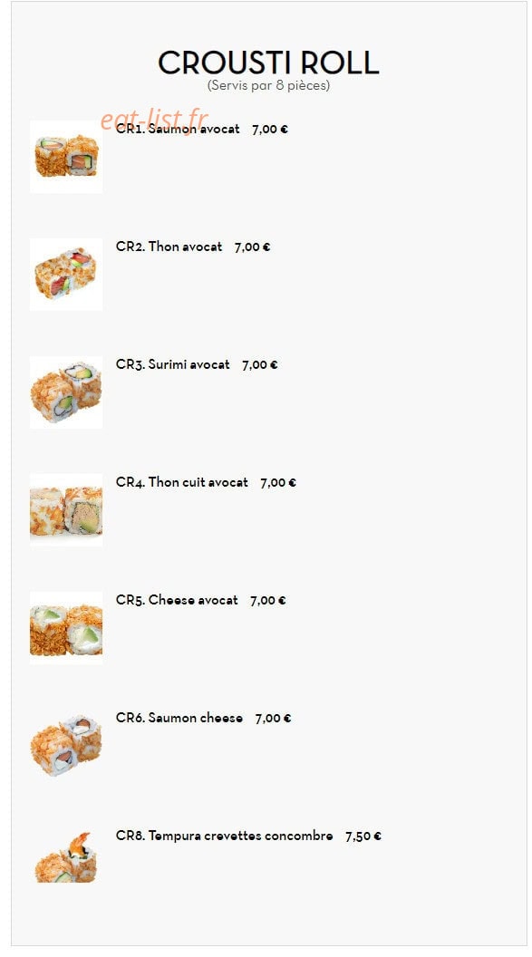 OI Izakaya — carte page 6