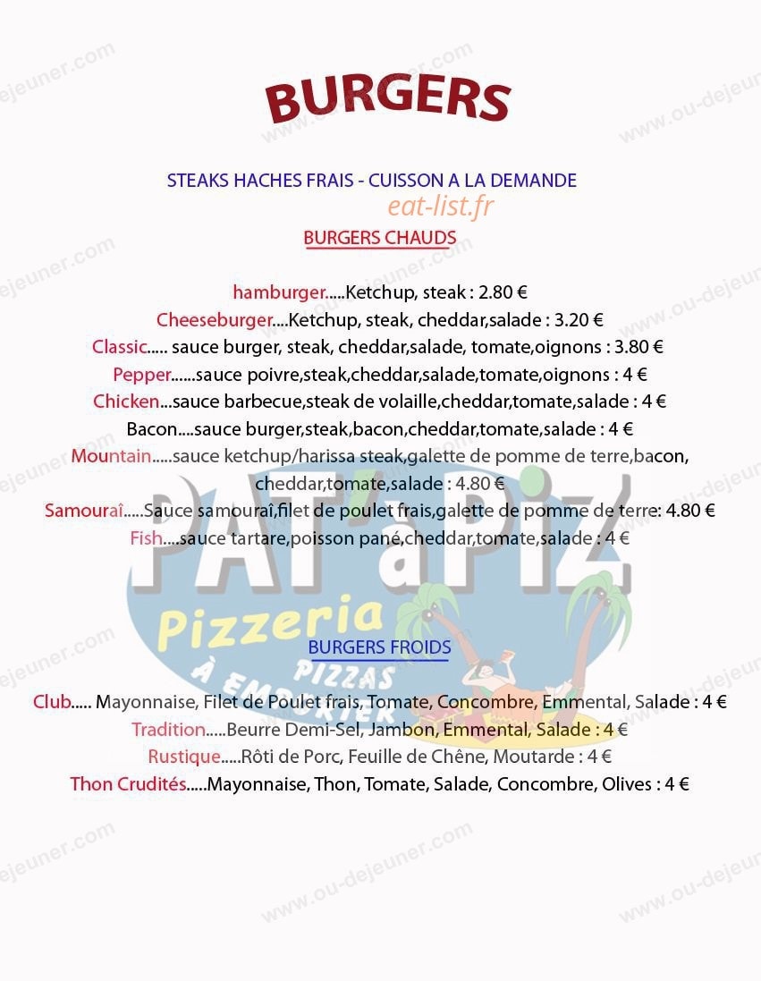 Pat'à Piz — carte page 2