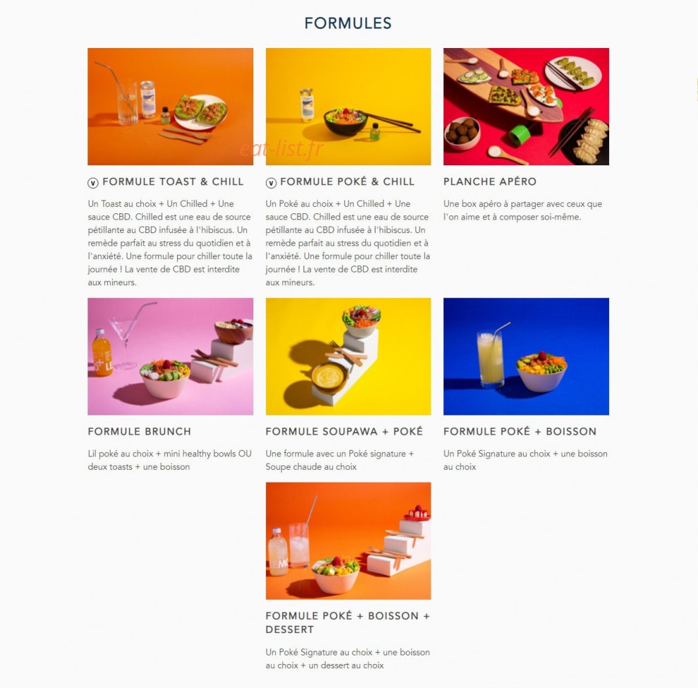 Pokawa — carte page 2