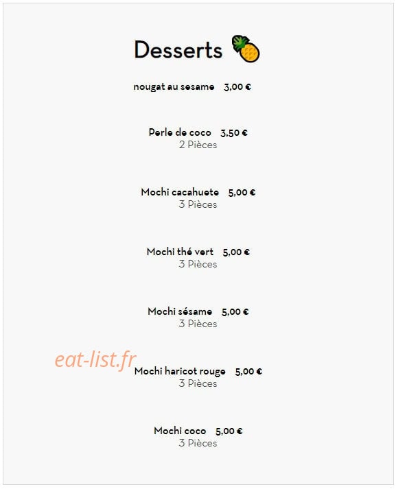 Shunfa Raviolis — carte page 9