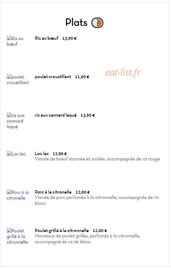 Shunfa Raviolis — carte page 3