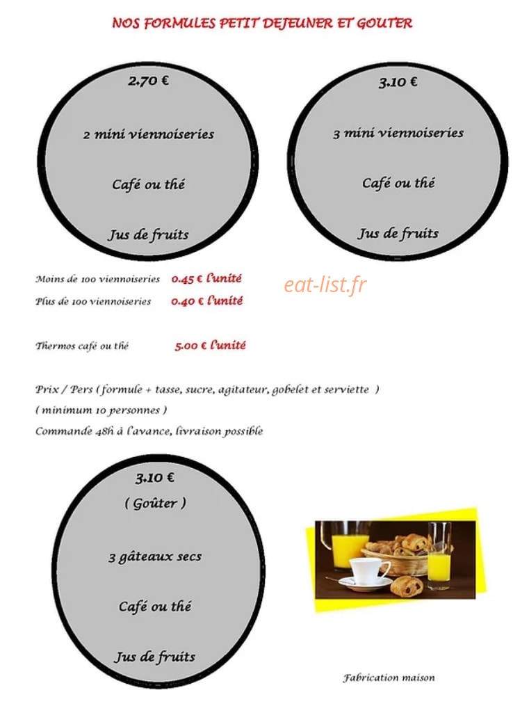 Sucré-Salé — carte page 7