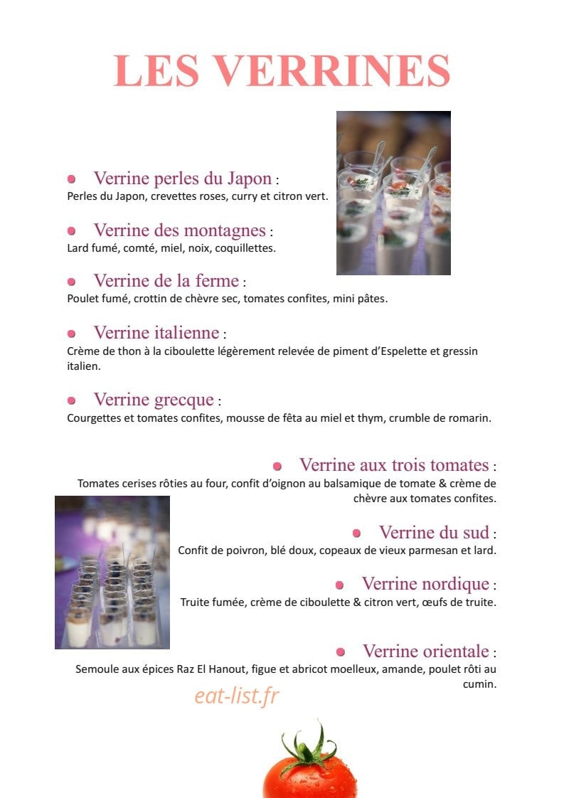 Un arôme 2 chefs — carte page 2