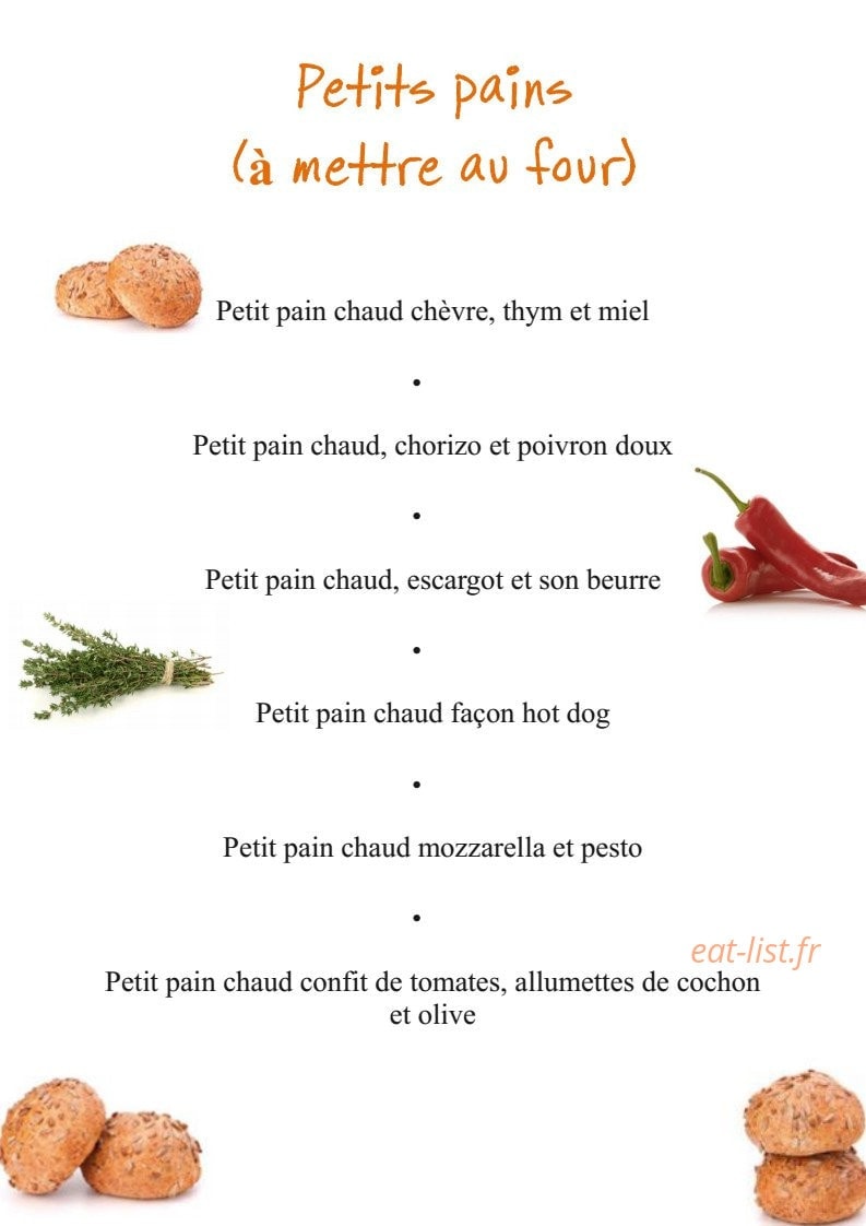 Un arôme 2 chefs — carte page 5