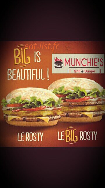 Munchie'S — carte page 1