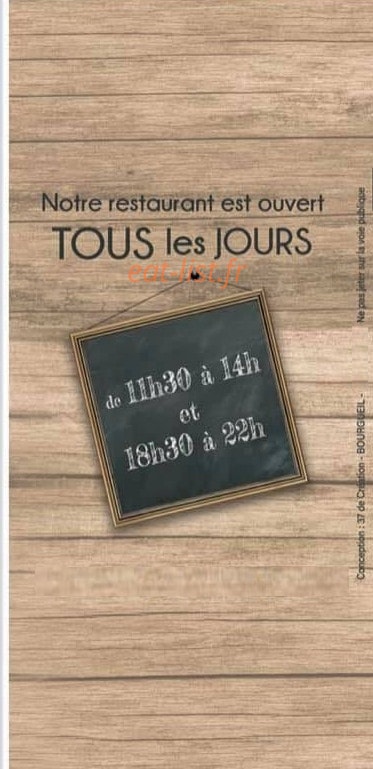 L'atelier Gourmand — carte page 5