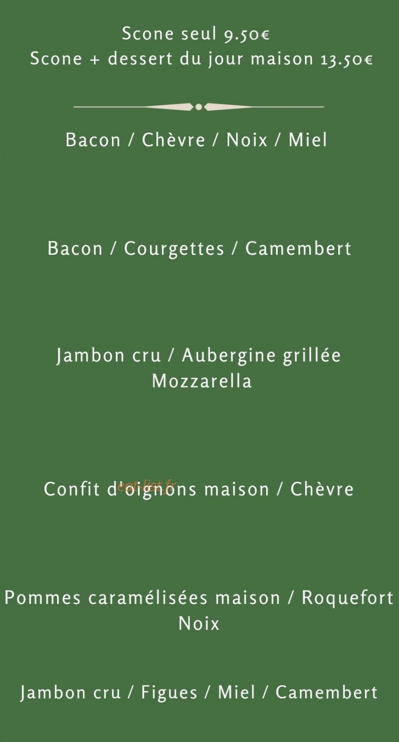 La Conciergerie — carte page 1