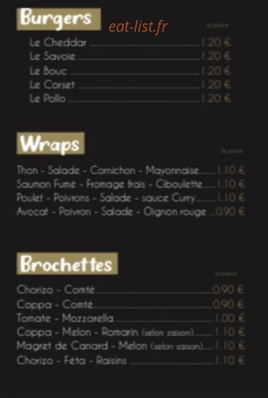 Les Gloutons — carte page 2