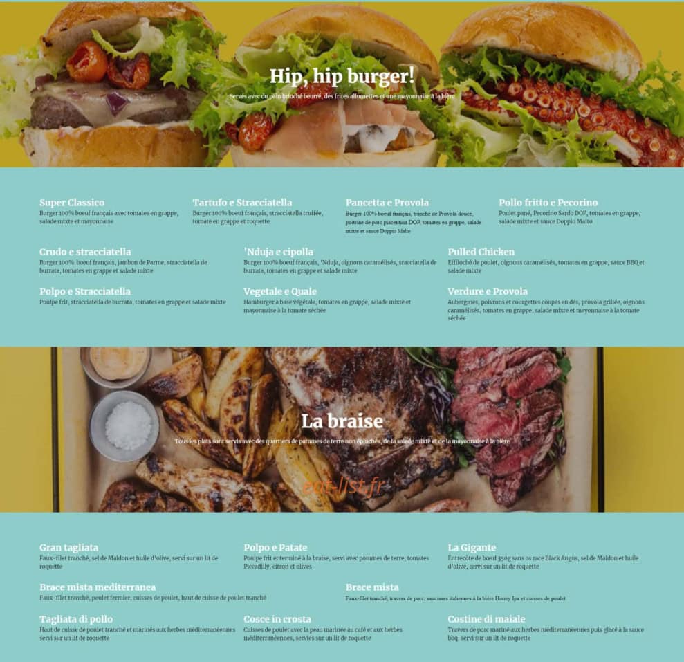 Doppio Malto — carte page 2