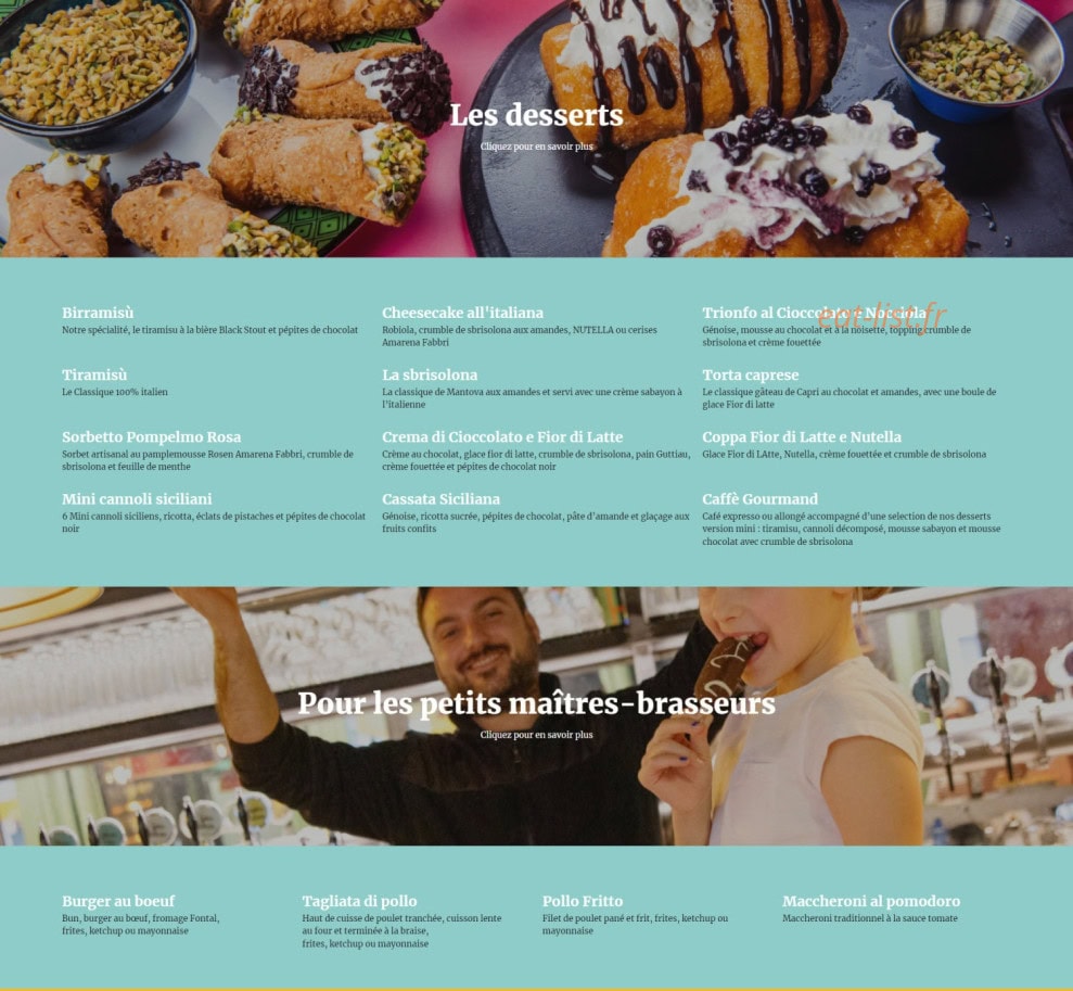 Doppio Malto — carte page 4