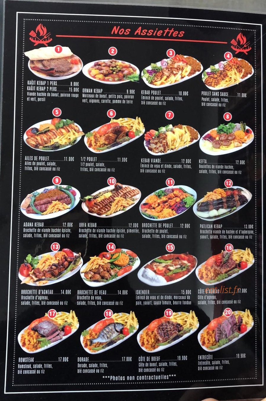 Marmaris Grill — carte page 2