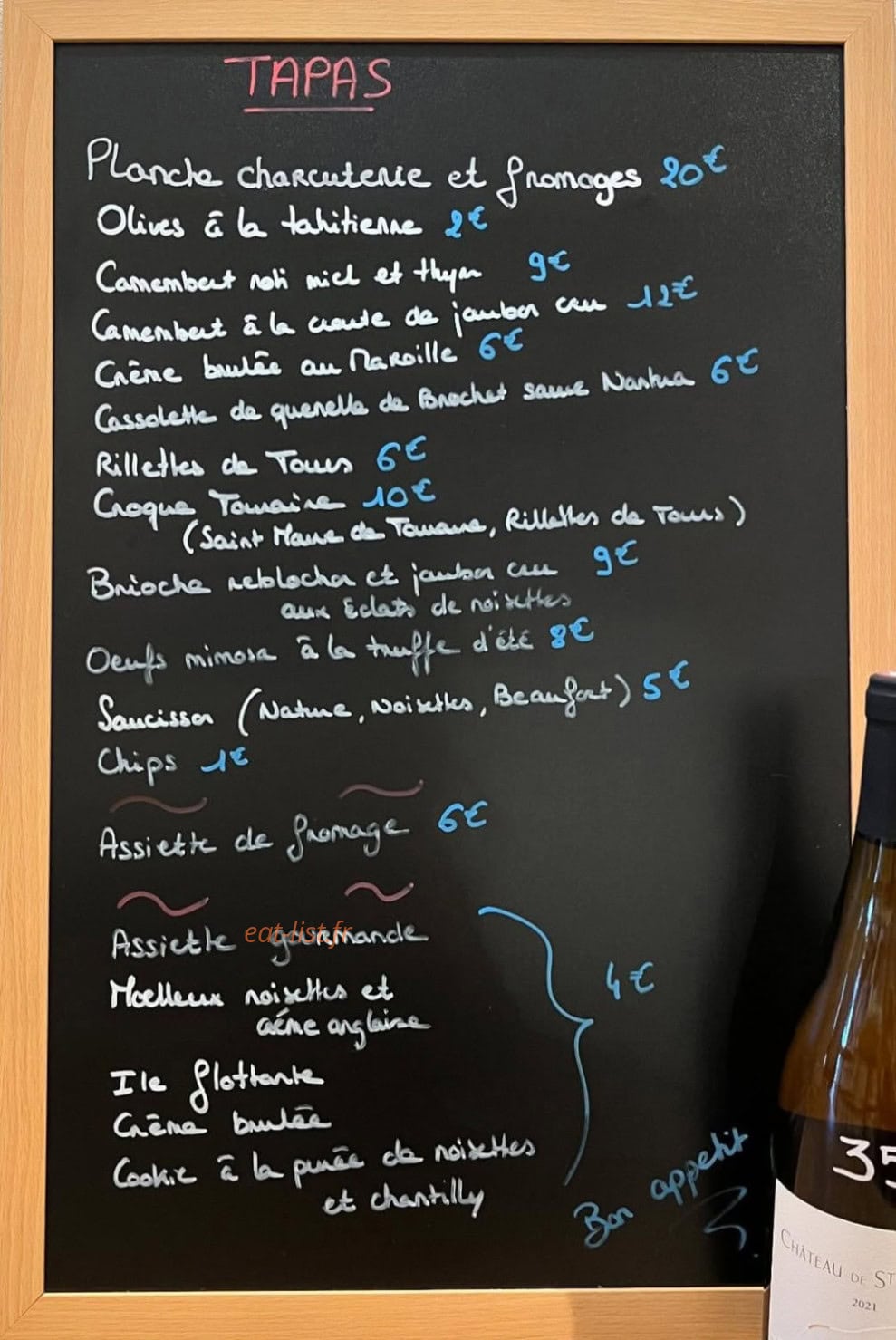 La Haut — carte page 1