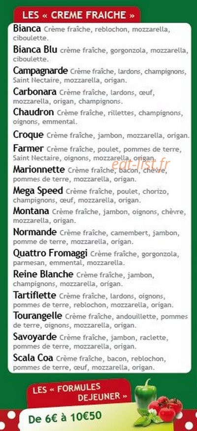 La Piccola — carte page 4