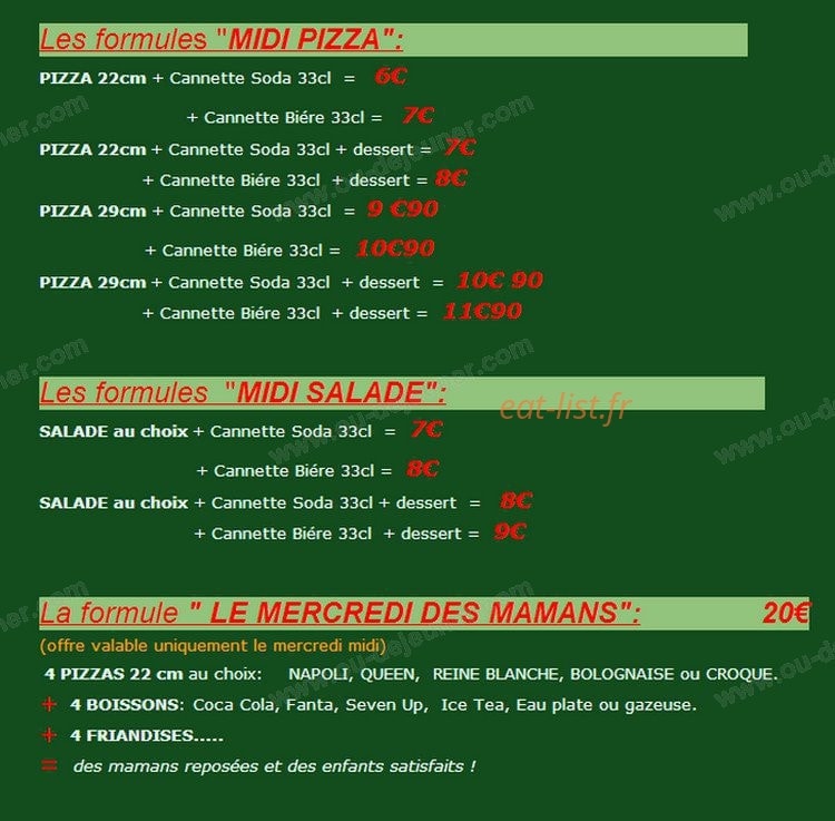 La Piccola — carte page 7