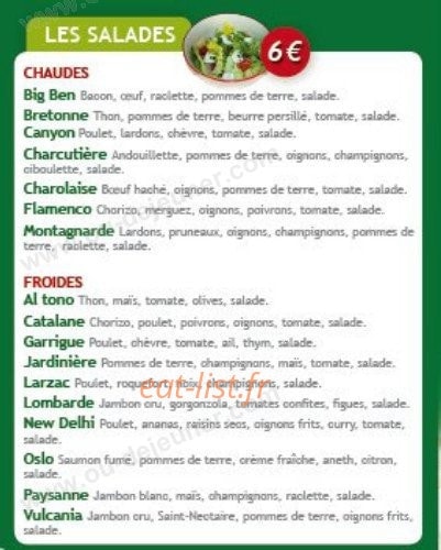 La Piccola — carte page 5