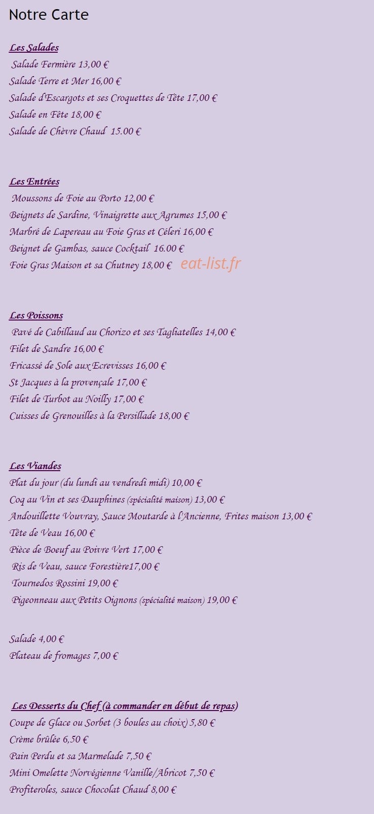 Le Colombier — carte page 3