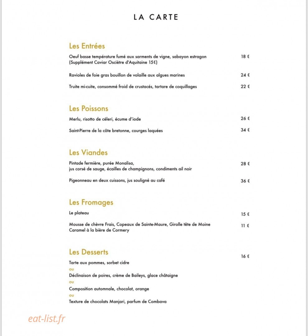 L'Evidence — carte page 4