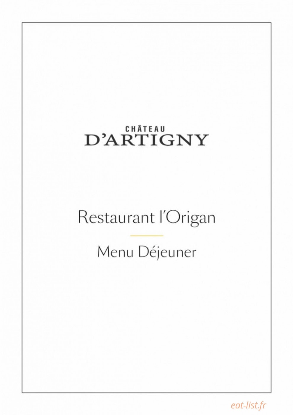 L'Origan — carte page 7