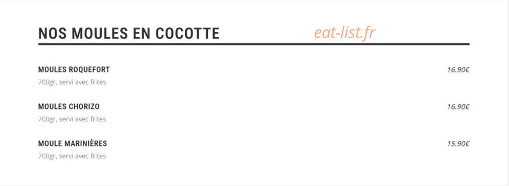 La Bodega — carte page 6