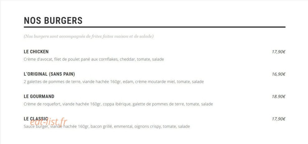 La Bodega — carte page 4