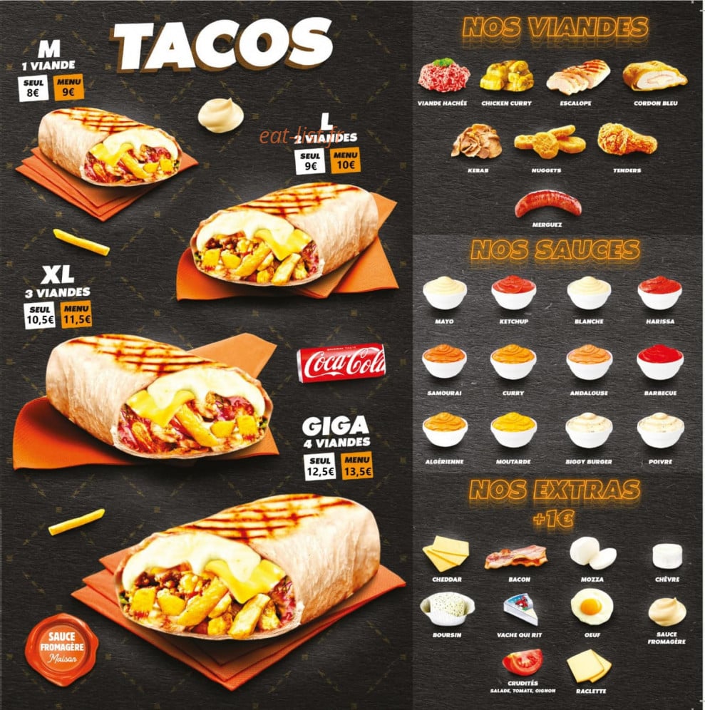 Cezam Food — carte page 2