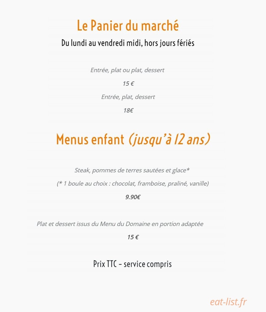 Domaine de Thais — carte page 3