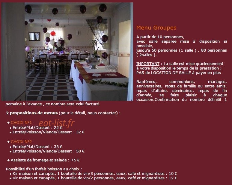 Au Carrousel des Saveurs — carte page 5