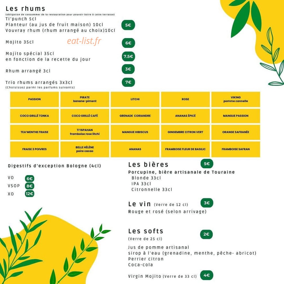 Tonton Copain — carte page 2