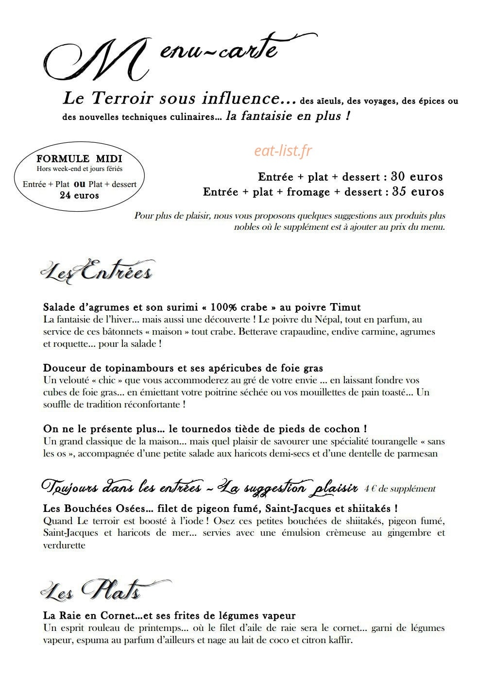 La Boulaye — carte page 1