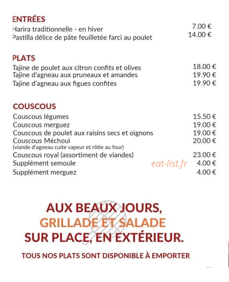 La maison Berbère — carte page 1