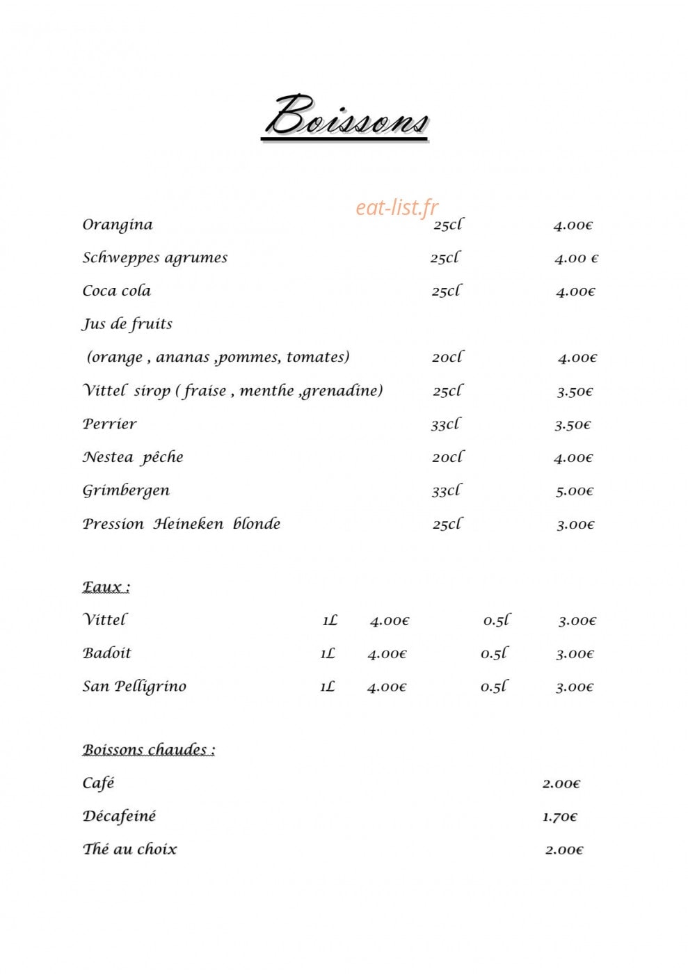 La Tourangelle — carte page 4