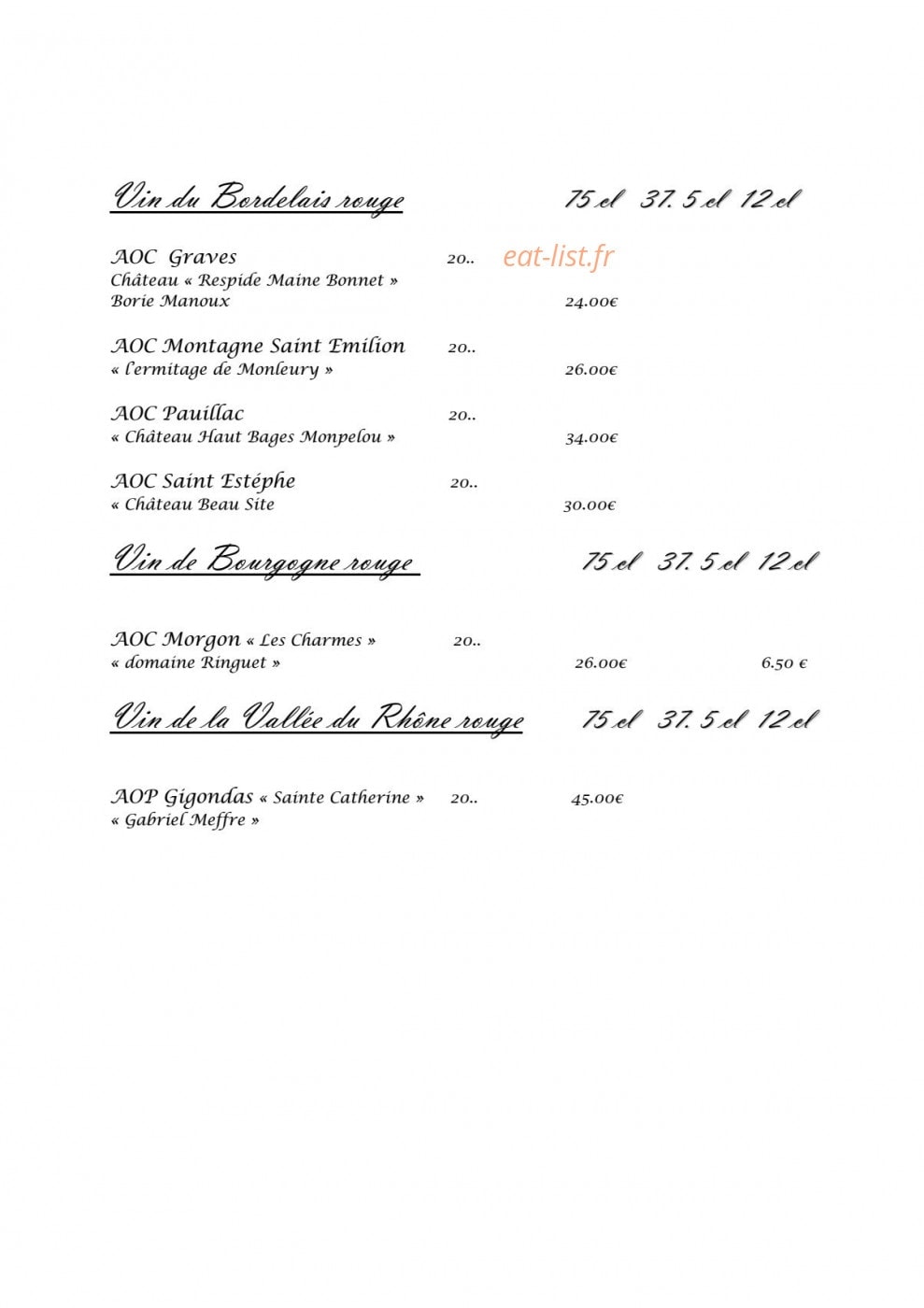La Tourangelle — carte page 7