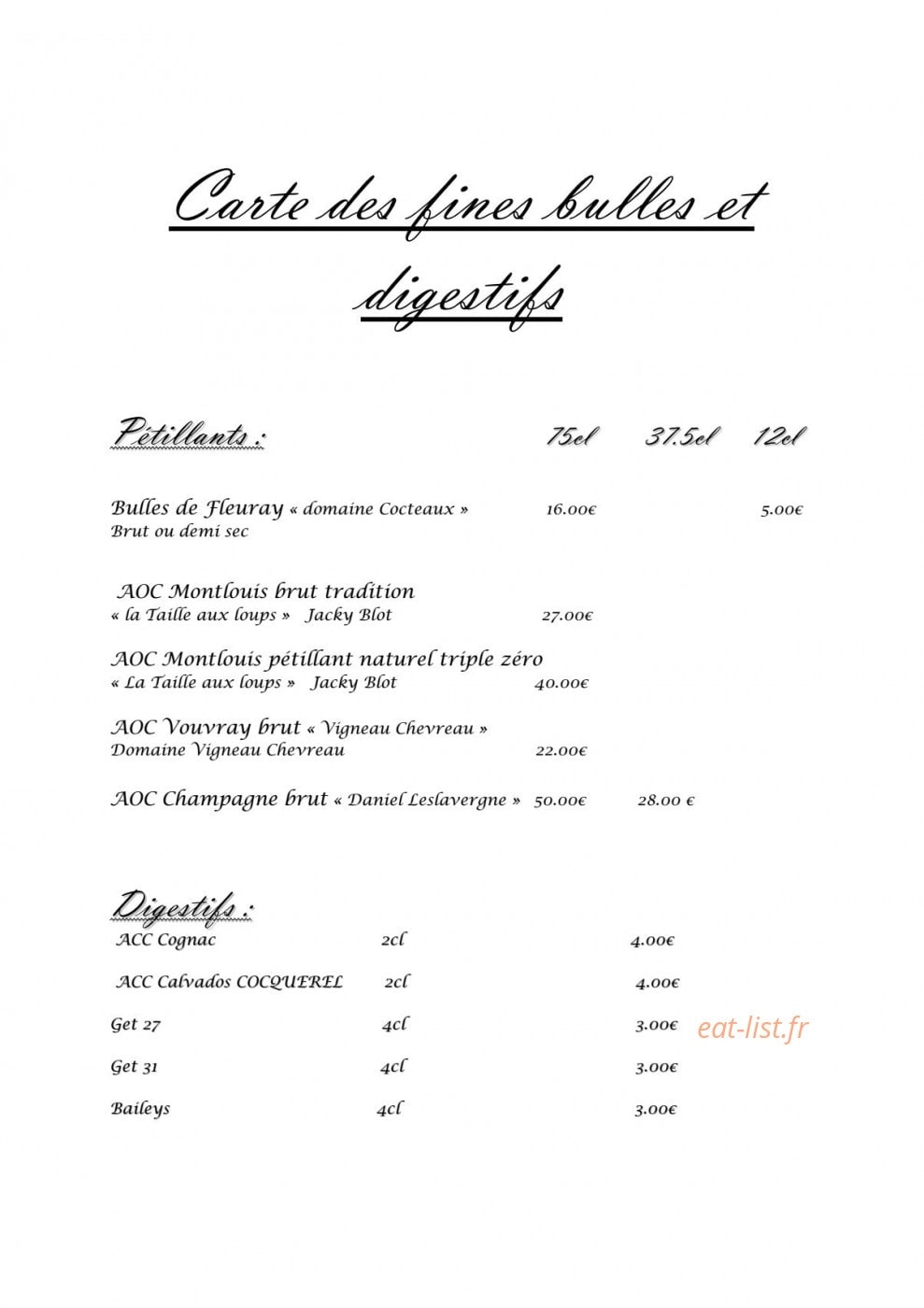 La Tourangelle — carte page 8