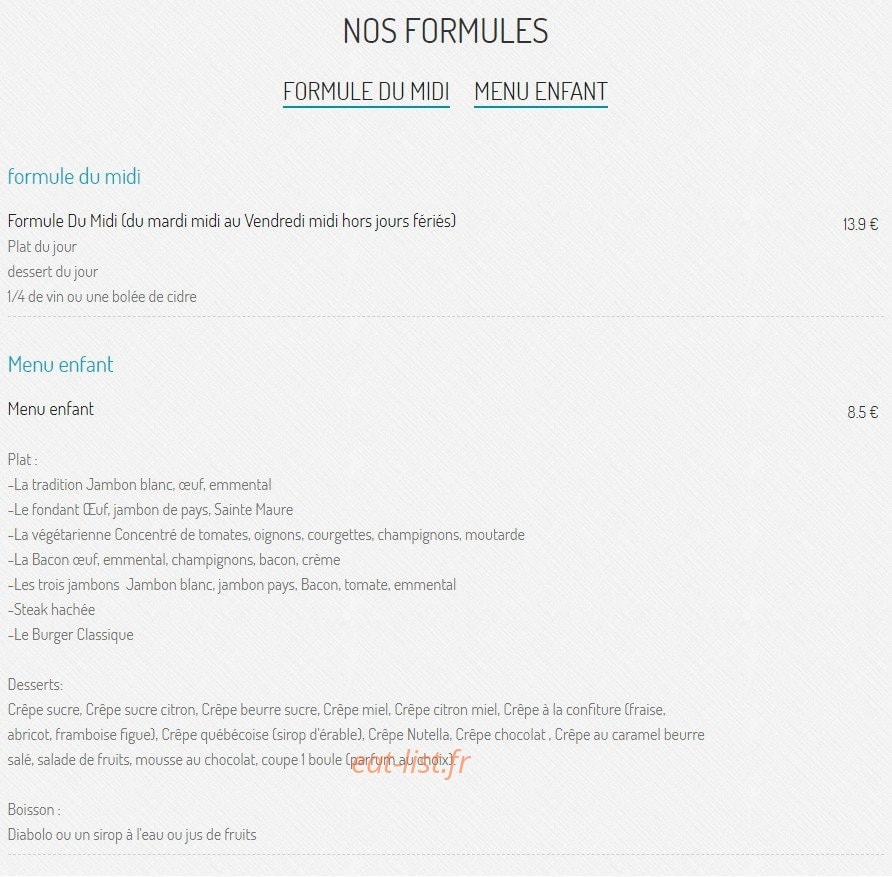 Le Bas Rocher — carte page 5