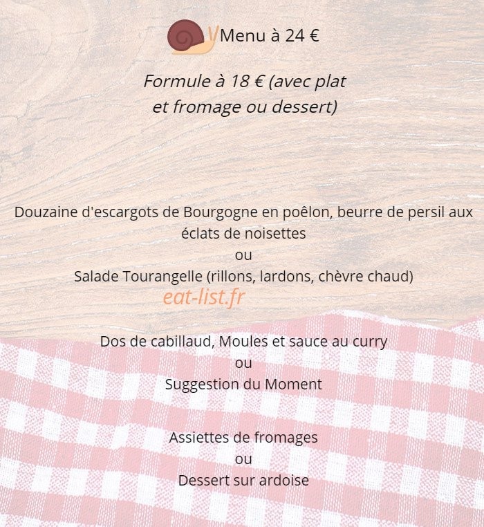 Le pigeonnier de fombeche — carte page 2
