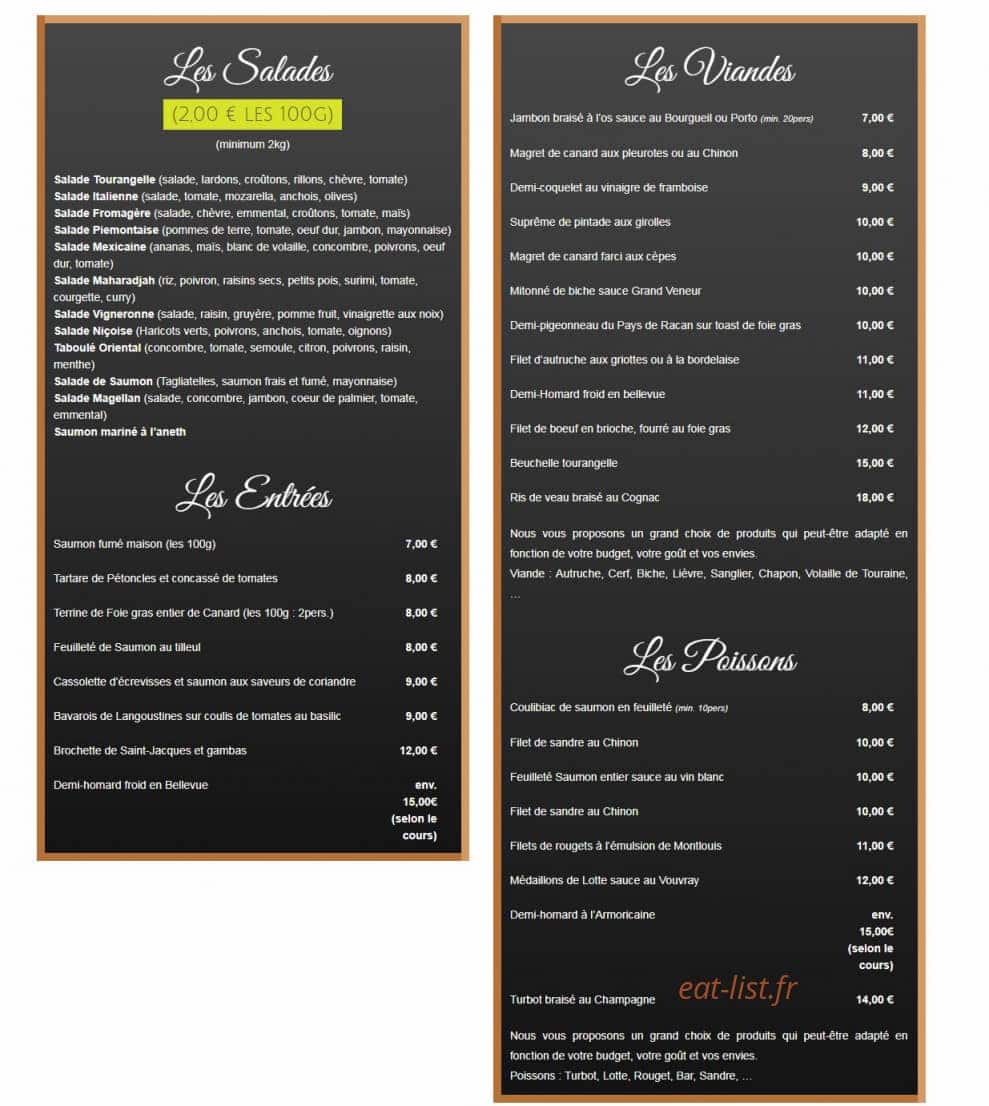Le Saint Honoré — carte page 3