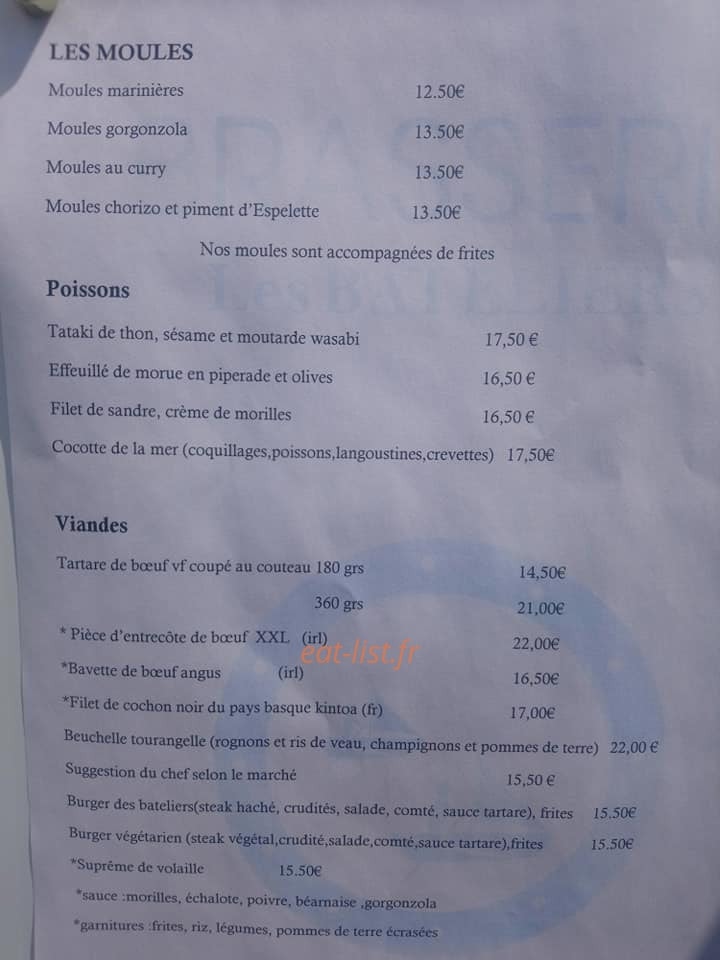 Les bateliers — carte page 3