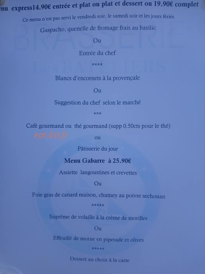 Les bateliers — carte page 1