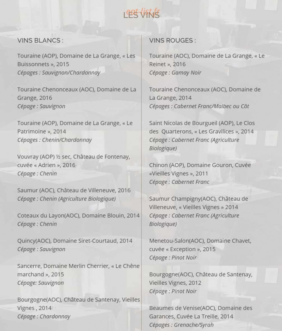 Le Clos aux Roses — carte page 3