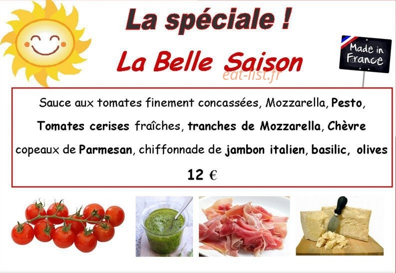 Pizza Box — carte page 2