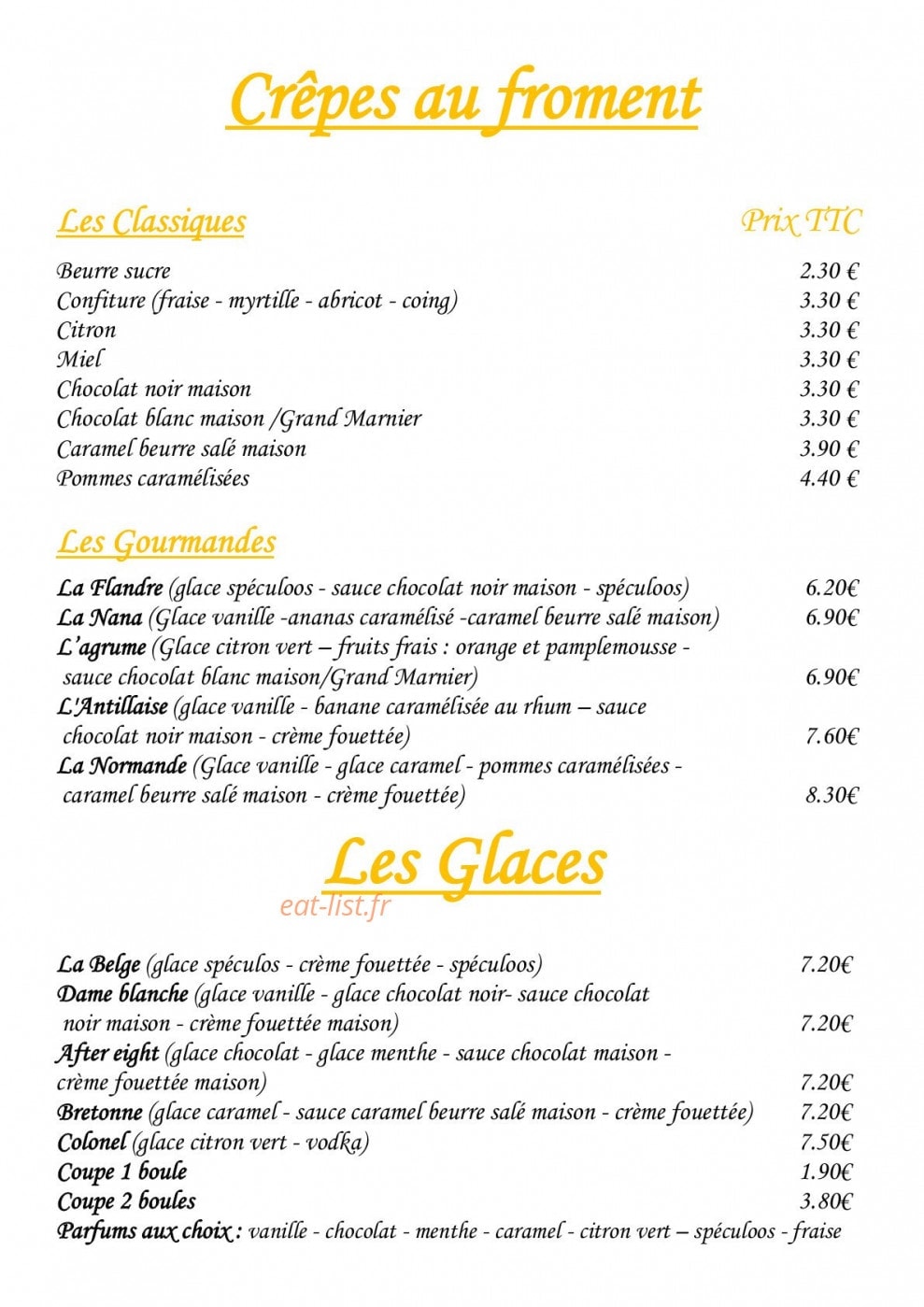 L'assiette bleue — carte page 3